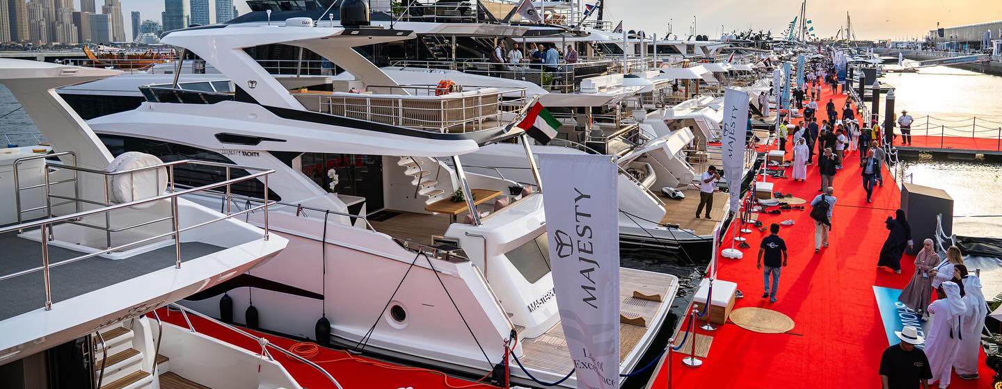 Majesty stand by Gulf Craft at DIBS 2025