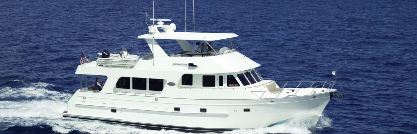 Outer Reef 650 Motoryachts (Gen 1, 2007 - 2022), Example 1