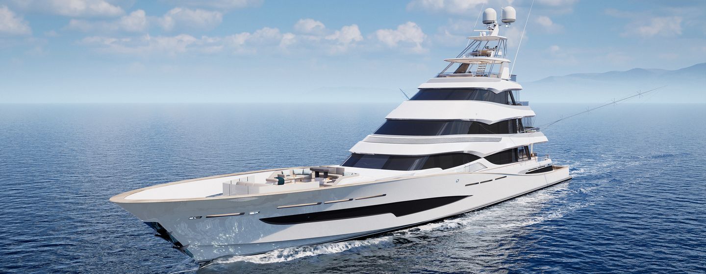 Sportsfisher yacht SPECIAL ONE at sea