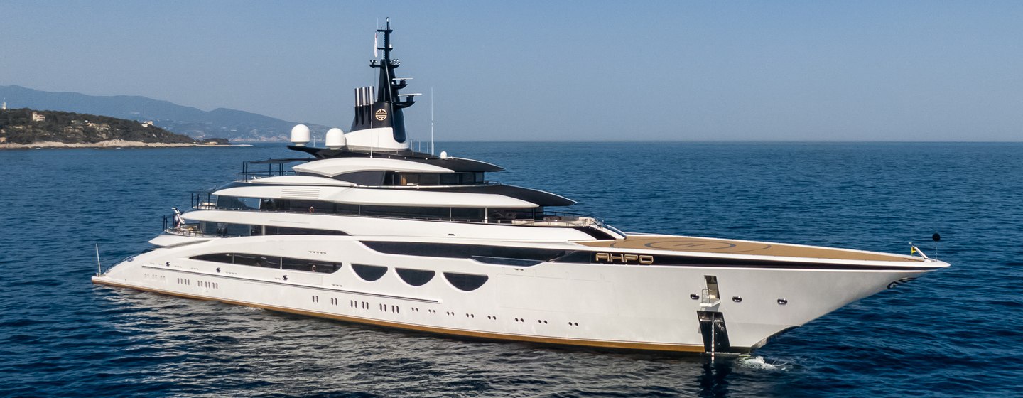 Lurssen superyacht AHPO sold and renamed Lady Jorgia photo 1