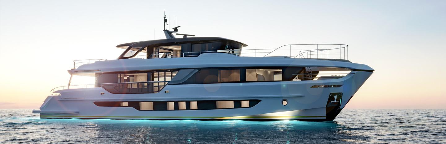 Gulf Craft Majesty 100 Terrace Yachts, Example 1