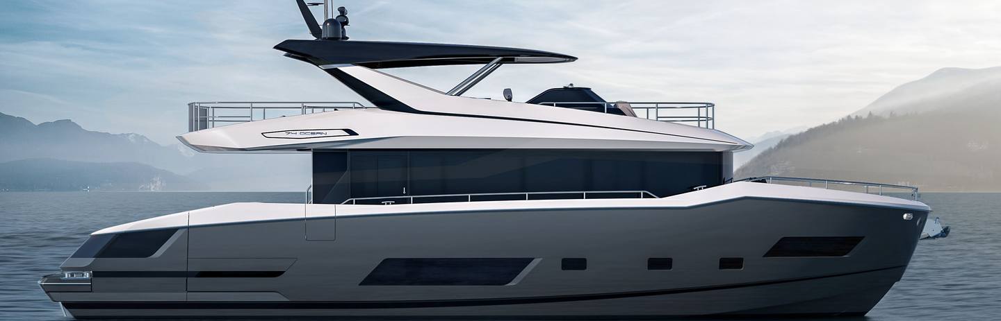 Sunseeker 74 Ocean Yachts, Example 1