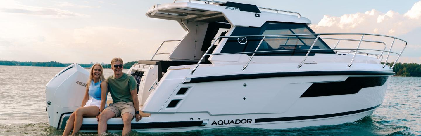 Aquador 250HT Boats, Example 1
