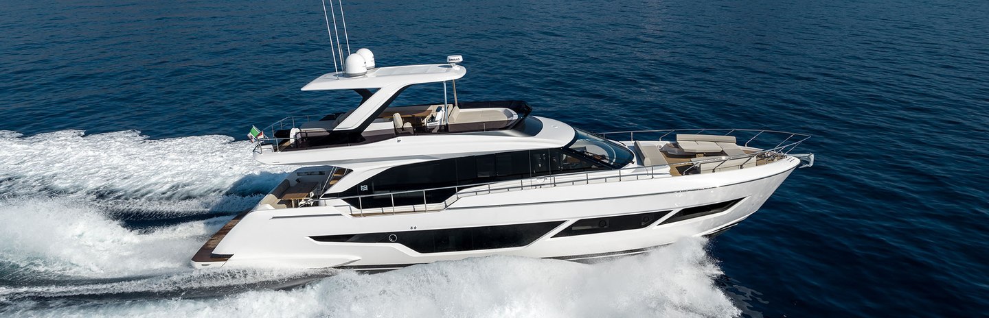 Ferretti 670 Yachts, Example 1