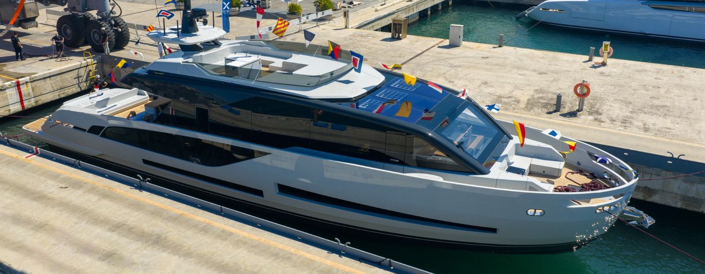 Motor Yacht Ivanova at launch