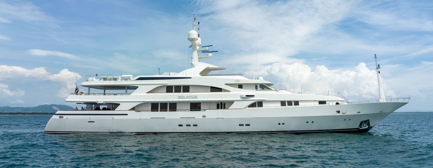 Classic Benetti superyacht SOLAFIDE relaunched following refit photo 1