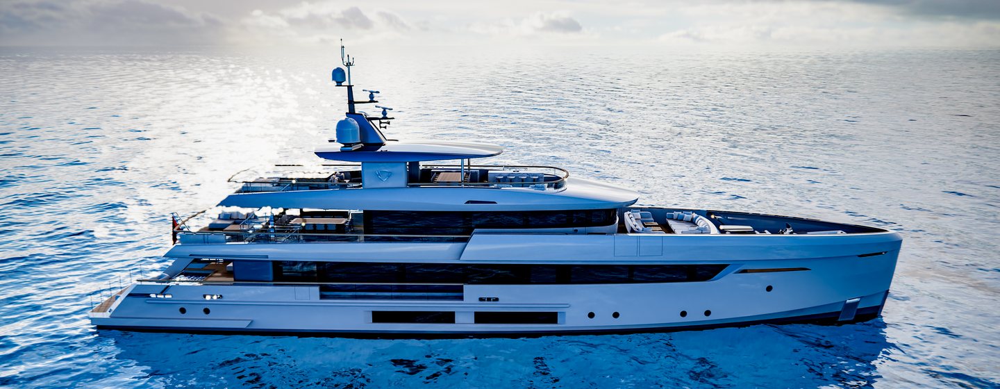 Tankoa T450 superyacht rendering