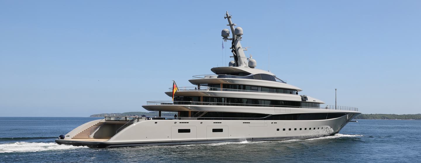 ürssen Superyacht Nixie Spotted towards Baltic Sea