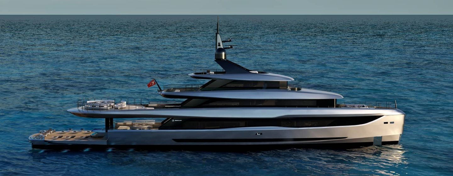 Mengi-Yay’s Virtus XP Superyacht NB113 Enters Outfitting photo 1