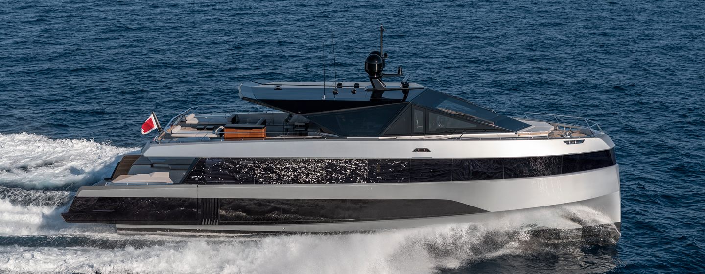 Wally wallywhy200 motor yacht under way 