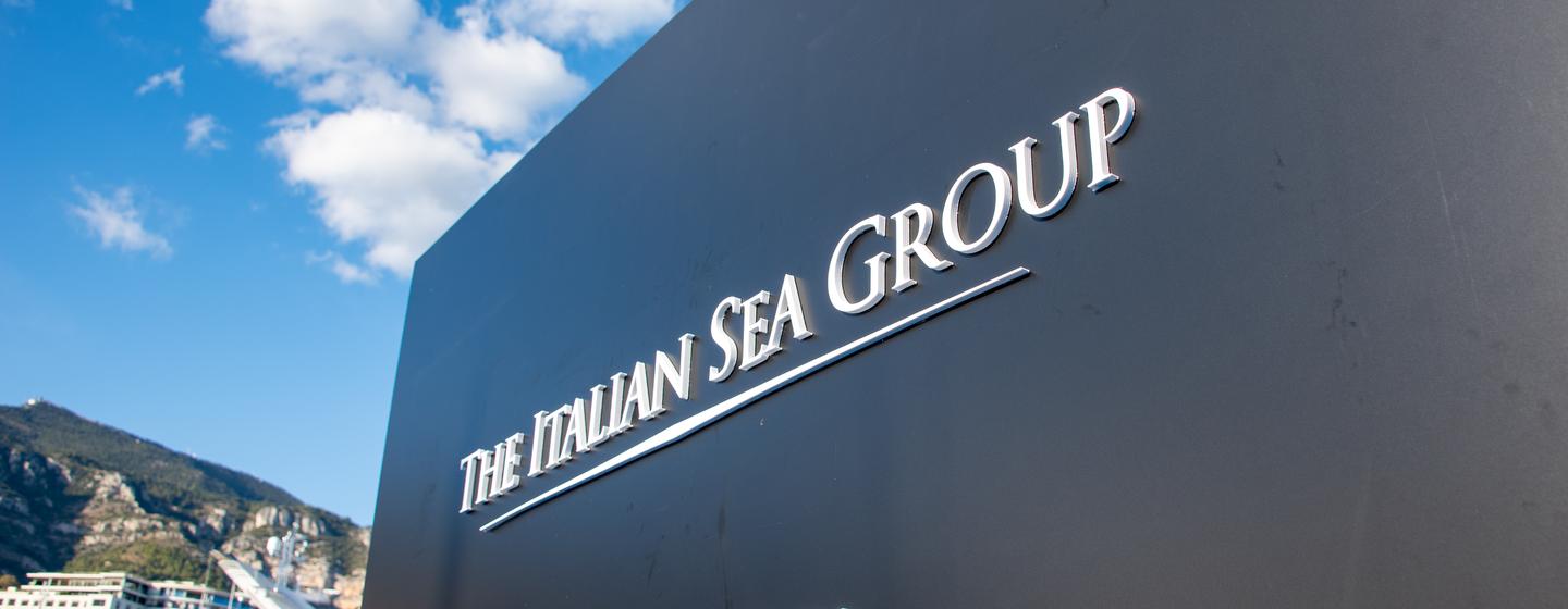 The Italian Sea Group Sign
