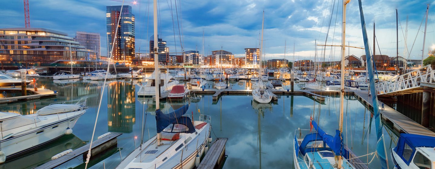 Yachts in Ocean Village Marina