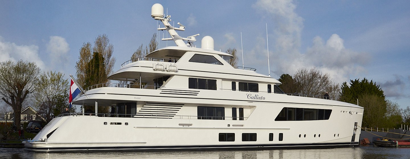 Feadship launch 42.5m (139ft) superyacht CALLISTO photo 1