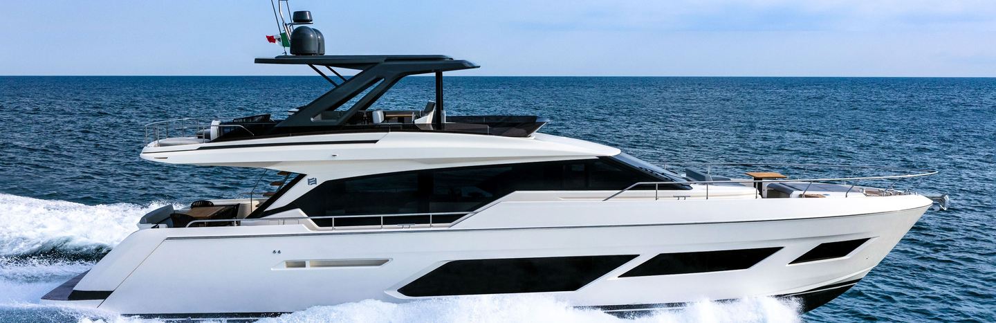 Ferretti 720 Yachts (Mk2, 2019 - 2025), Example 1
