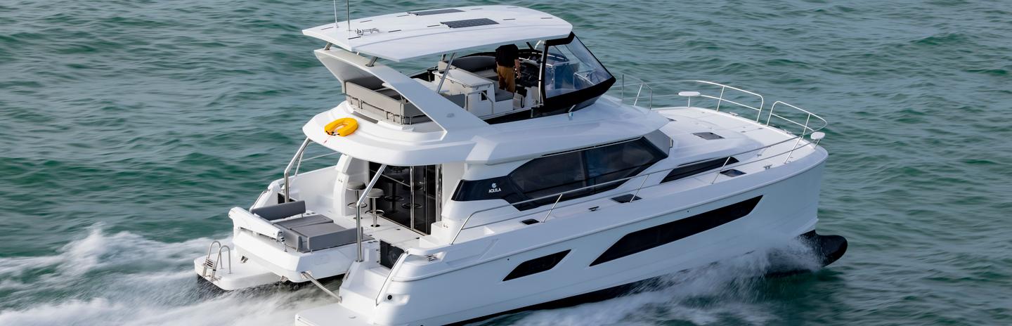 Aquila 44 Yacht Powercats, Example 1