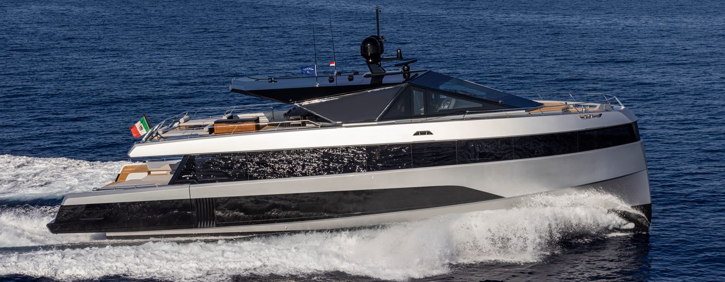Wally wallywhy200 motor yacht under way 