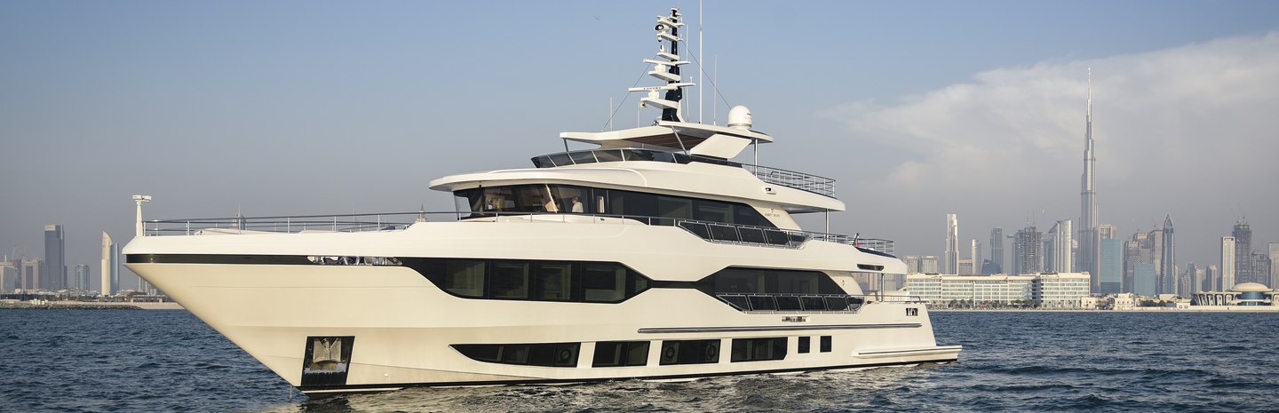 Gulf Craft Majesty 120 Yachts, Example 1