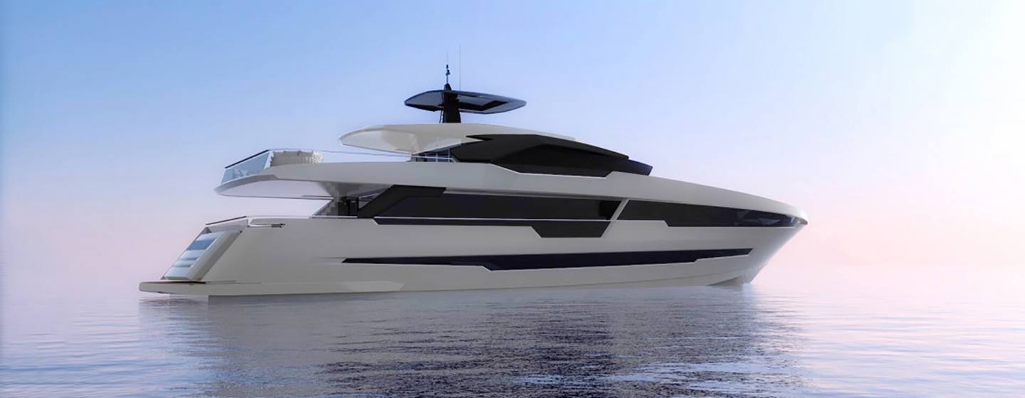 Astondoa 125 Century Yachts, Example 1