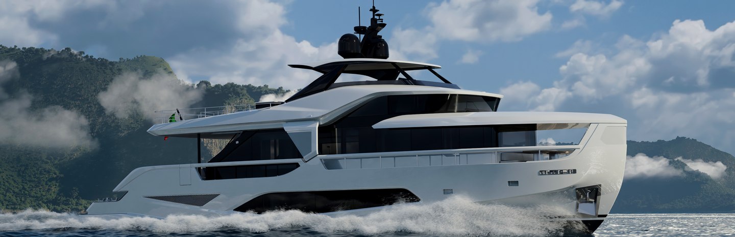 Ferretti Yachts INFYNITO 80 Boats, Example 1