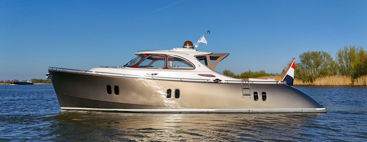 Zeelander Z44 boat at anchor post refit 