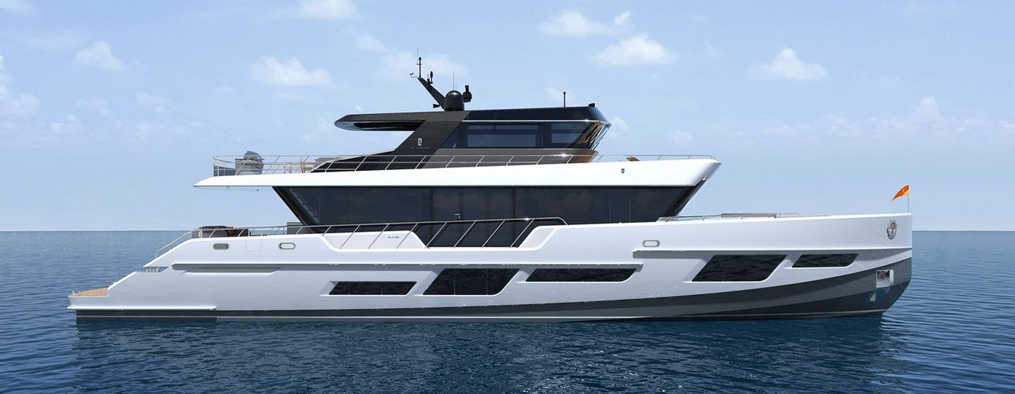 Jozeph Forakis designs CLX96 superyacht with extended upper deck and ‘Portuguese Terrazza’ photo 1