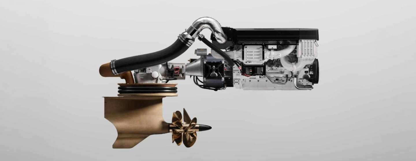New Volvo Penta D13 IPS Hybrid System Targets Quieter, Lower-Emission Yachting photo 1