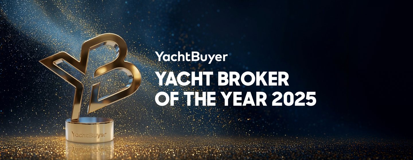 YachtBuyer Yacht Broker of the Year 2025 Winner Trophy
