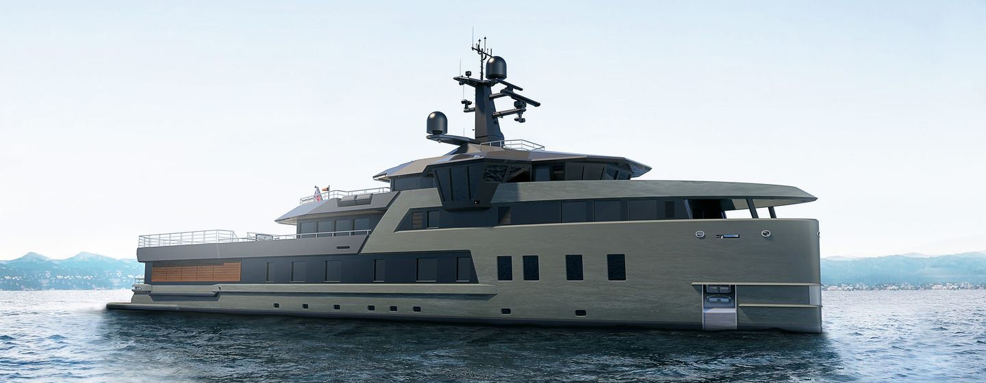 Render of SeaXplorer 58 yacht