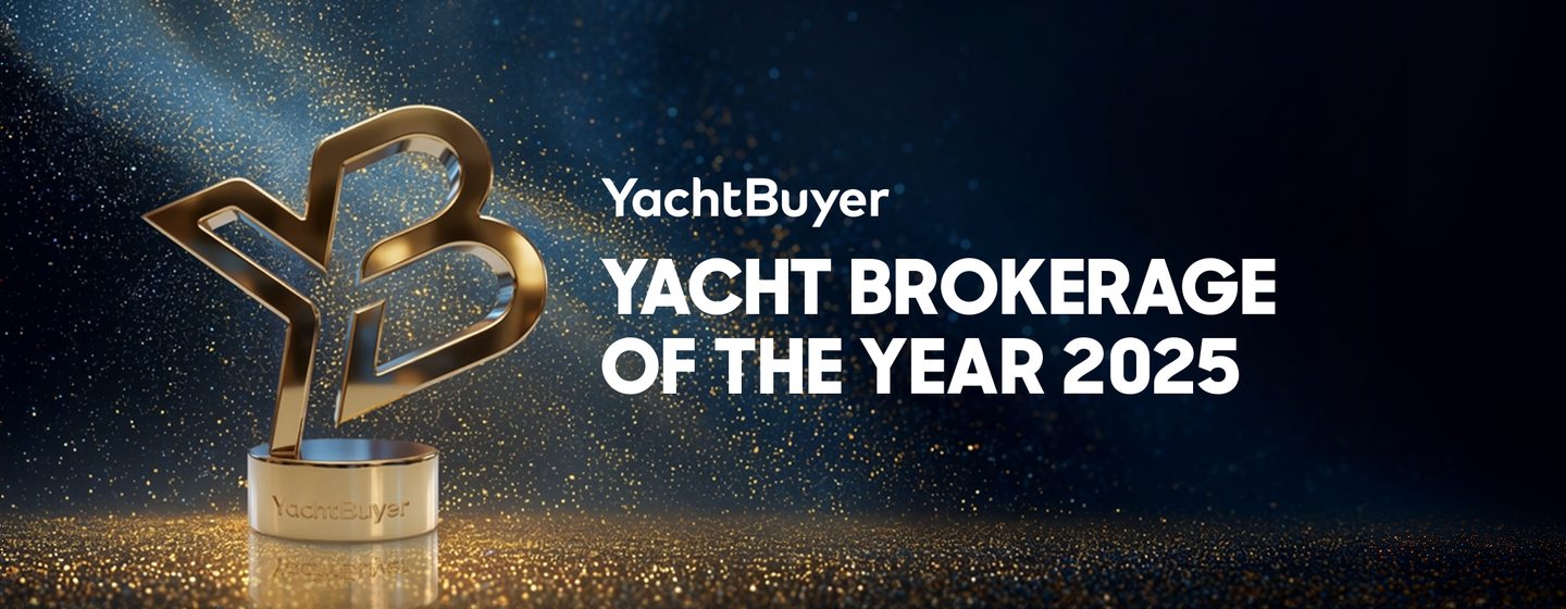YachtBuyer Brokerage Company of the Year 2025 Winners Trophy