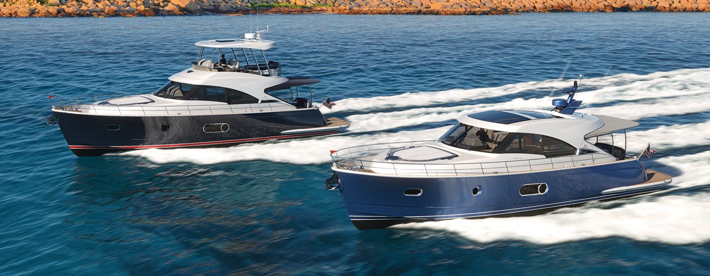 New Riviera Belize 55 Sedan and Daybridge Boats Revealed With