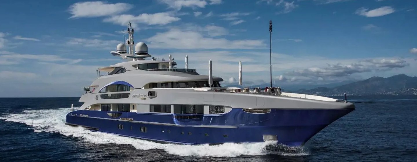 Superyacht After You under way 
