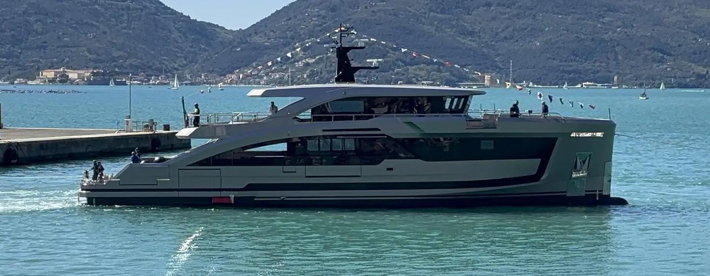 Antonini Navi Seamore 34 motor yacht Matilde7 at launch