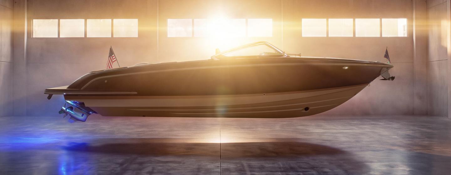 Chris Craft Corsair 27 side view 