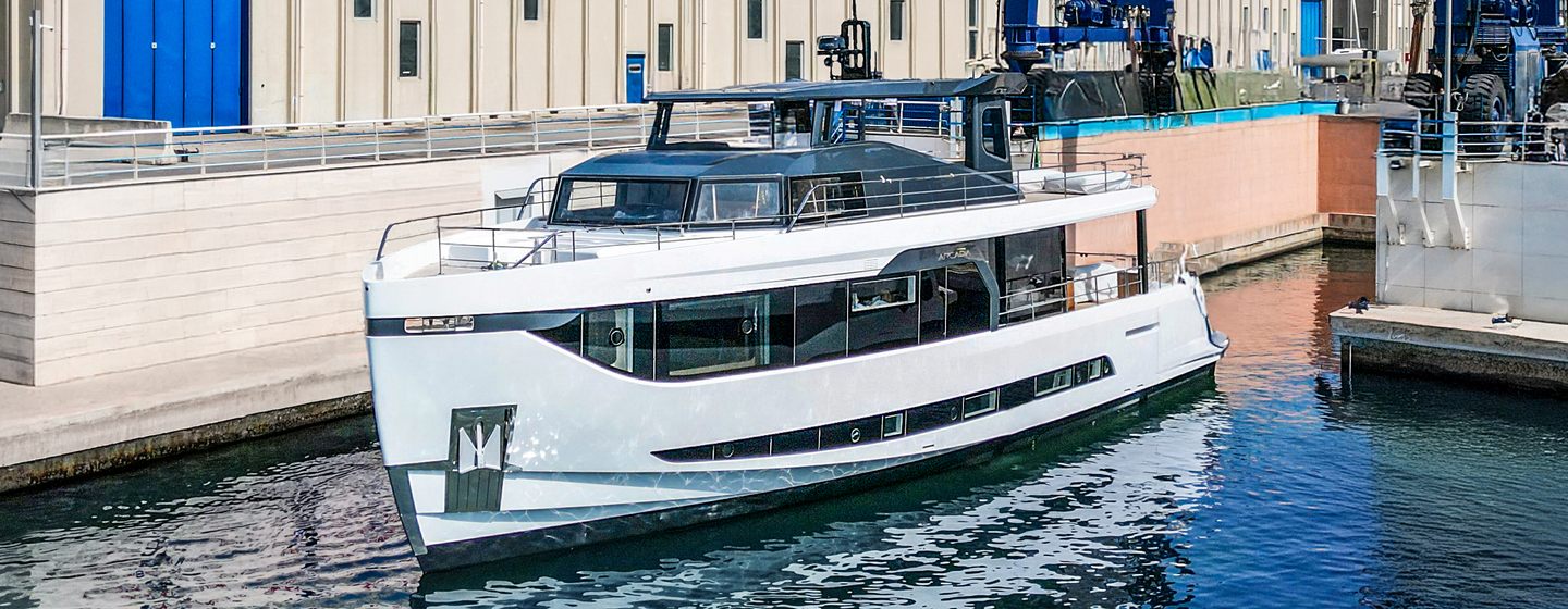 Arcadia Yachts Launches First A80 Ahead of 2025 Cannes Debut  photo 1