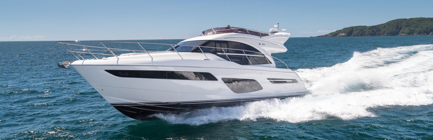 Princess F50 Yachts (Gen 1, 2019 - 2022), Example 1