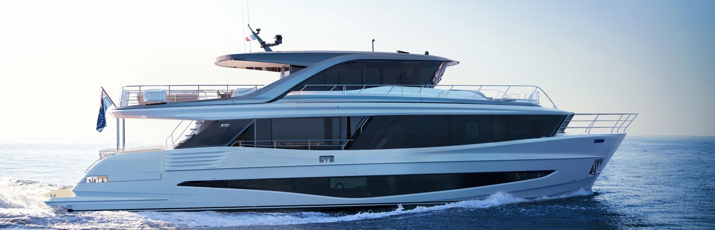 Princess X90 Yachts, Example 1