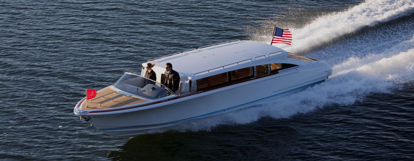 Hodgdon Limo Tender on water