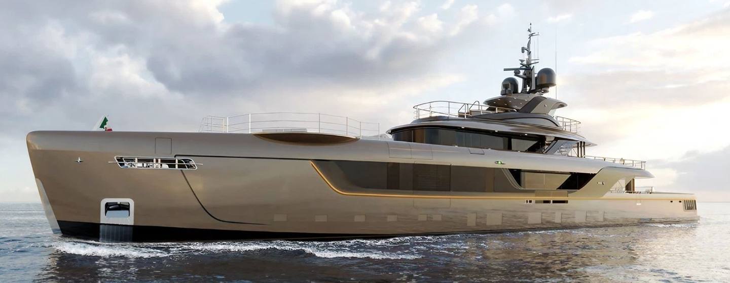 Superyacht RAJA² at sea