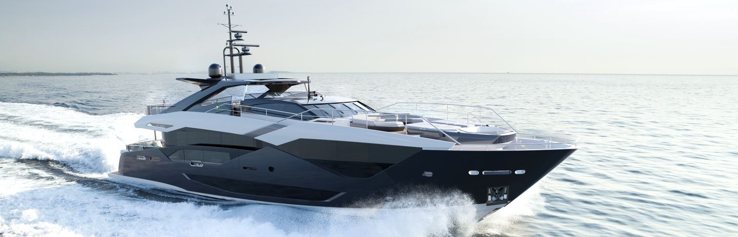 Sunseeker 120 Yachts, Example 1