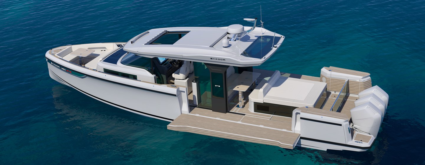 Rendering of Saxdor 460 GTS Motor Yacht