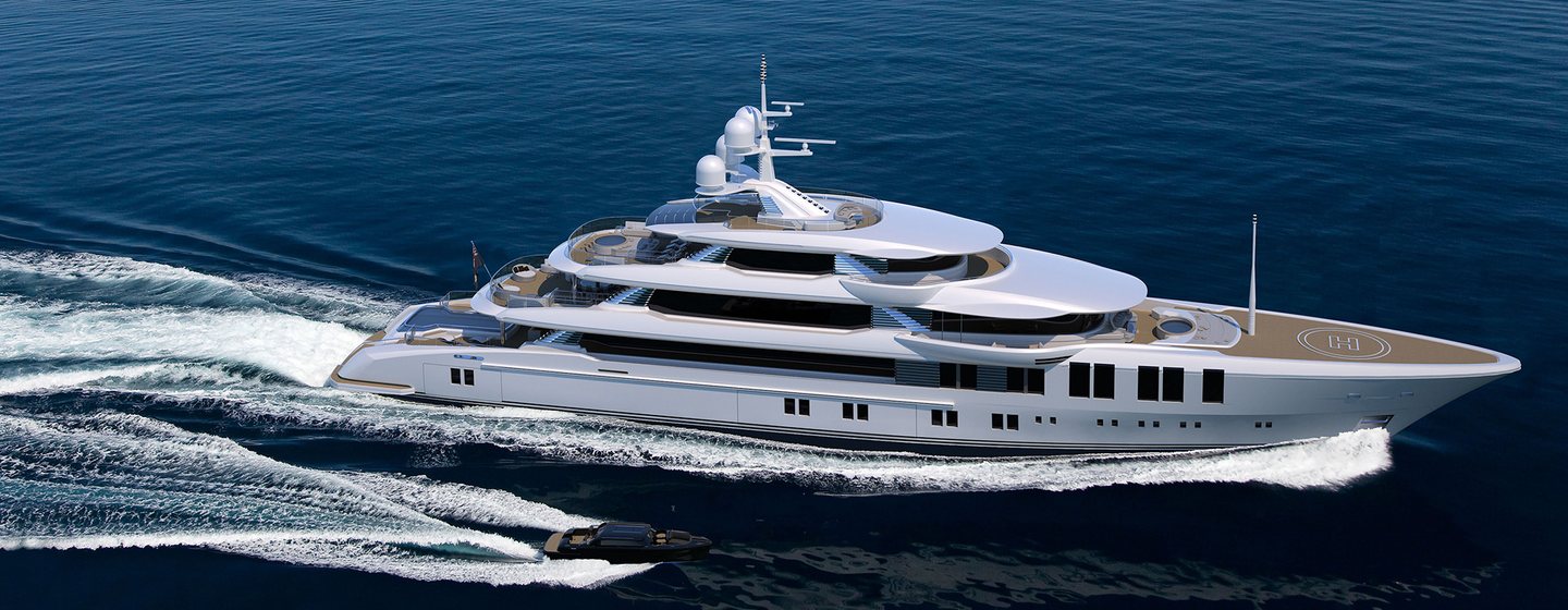 Turquoise Yachts launches “classical elegance” of 74m superyacht ROE photo 1