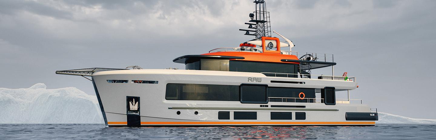 Cantiere delle Marche Raw 110 Yachts, Example 1