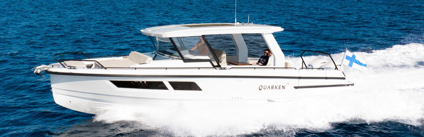 Quarken 35 Grand Tourer Boats, Example 1