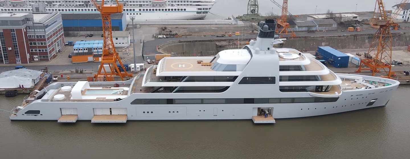 140m superyacht SOLARIS delivered photo 1