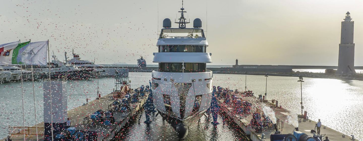 Benetti B.YOND 37m launches first hull in Livorno photo 1