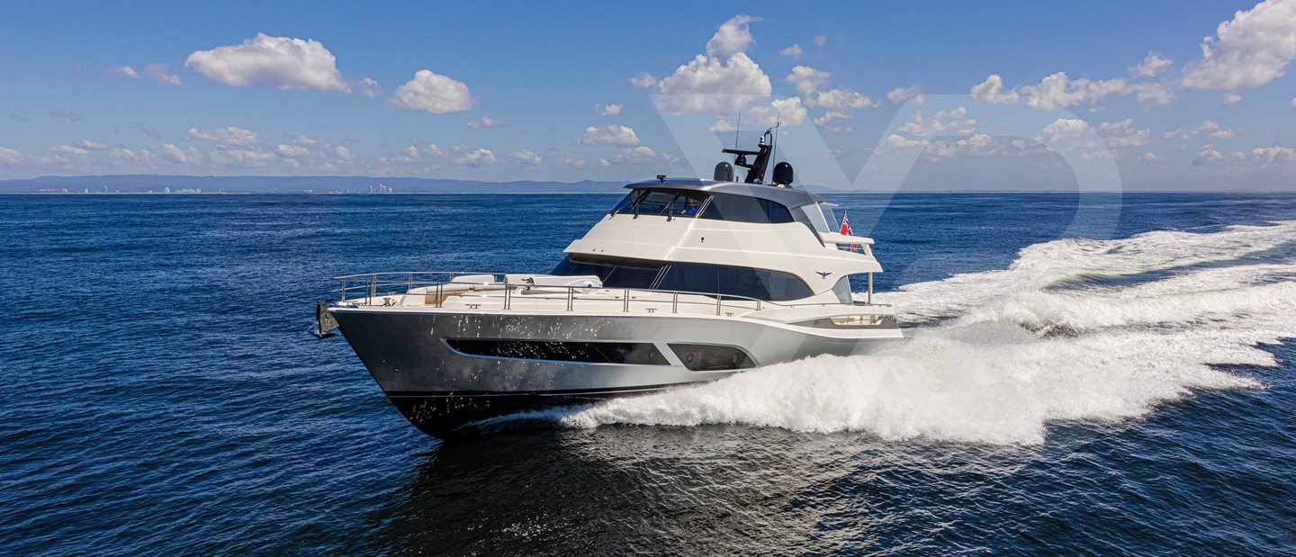 Riviera 78 Motor Yacht Enclosed Bridge Deck Review (2022 Edition) image 2