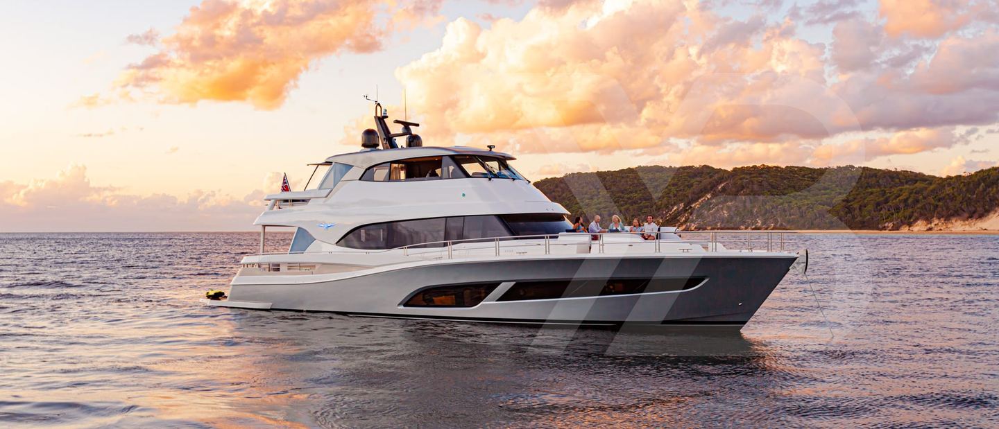Riviera 78 Motor Yacht Enclosed Bridge Deck Review (2022 Edition) image 3