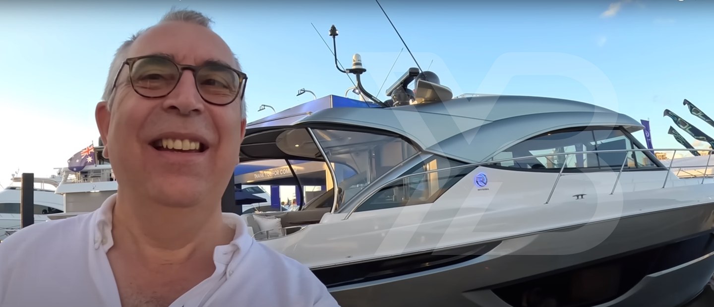 Riviera 4600 Sport Yacht Platinum Edition Review (2023 Edition) by Aquaholic image 1