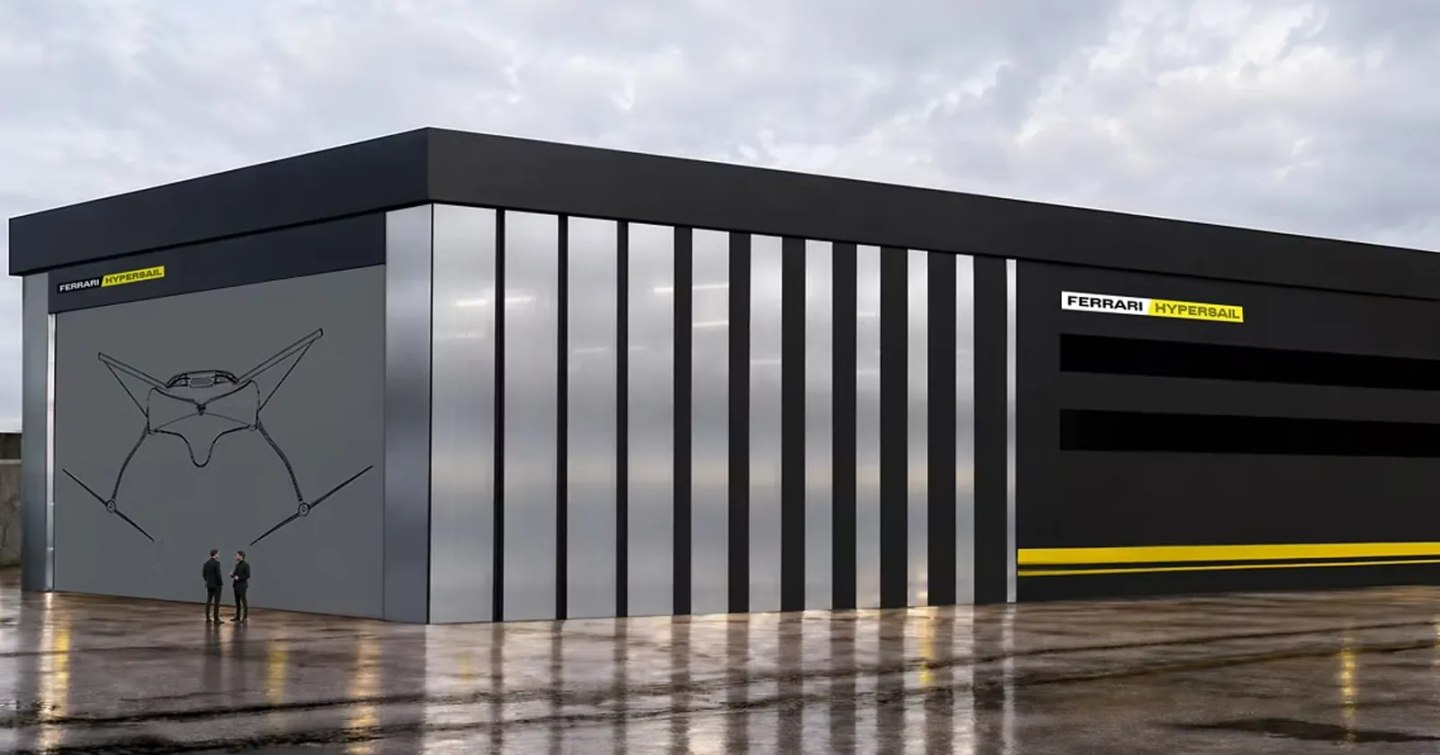 Rendering of Ferrari Hypersail Operational Base 