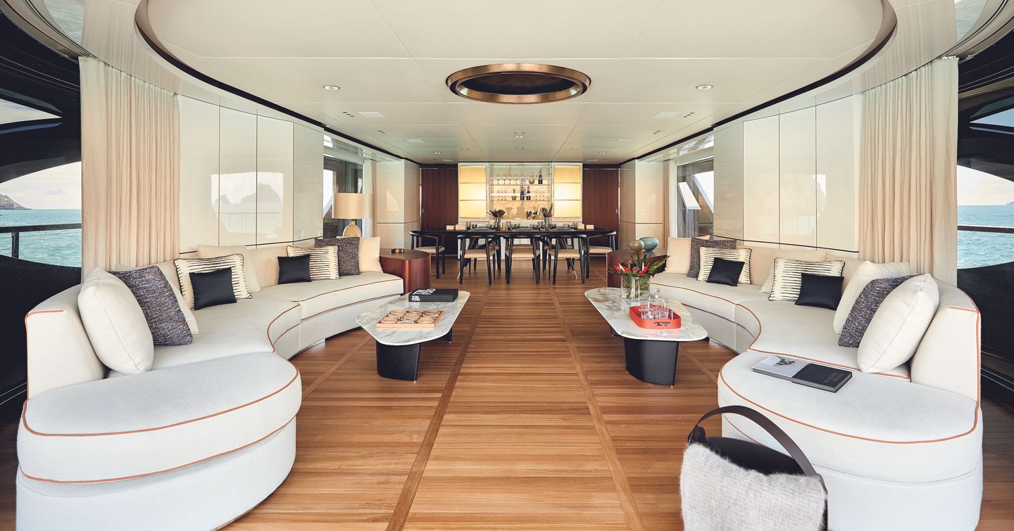 benetti 40m interior